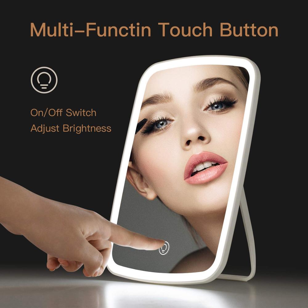 LED Touch-control Makeup Mirror