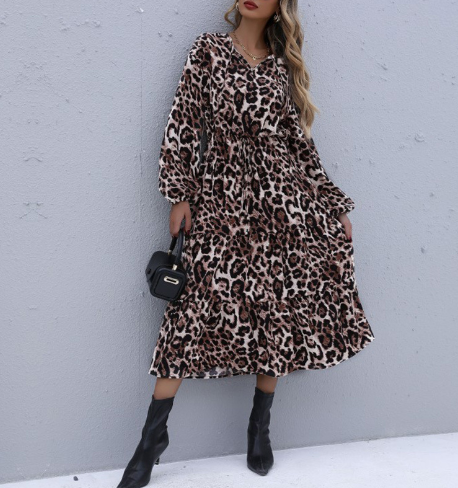 Women's Leopard Dress