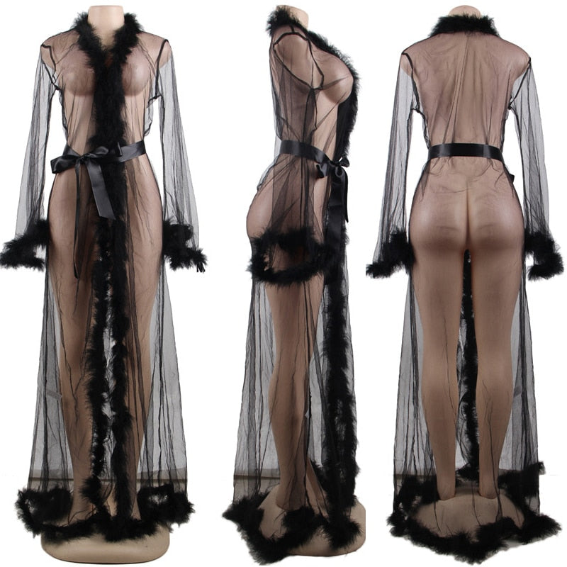 Robe Long Sheer